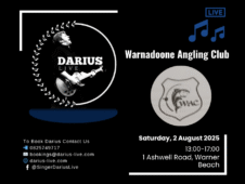 Darius Live @ Warnadoone Angling Club  2 Aug 2025