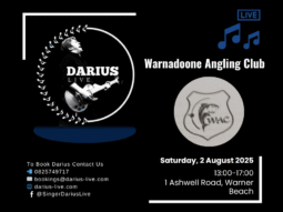 Darius Live @ Warnadoone Angling Club  2 Aug 2025