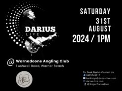 Darius Live @ Warnadoone Angling Club  31 Aug 2024