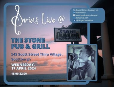 Darius Live @The Stone Pub & Grill 17 Apr 24