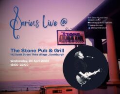 Darius Live @The Stone Pub & Grill 24 April 2024