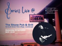Darius Live @The Stone Pub & Grill 24 April 2024