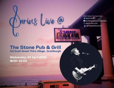 Darius Live @The Stone Pub & Grill 24 April 2024
