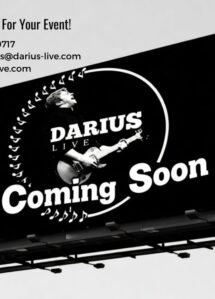 Darius Live Coming Soon Billboard Image
