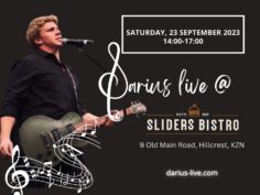 Darius Live Sliders Bistro 23 Sep