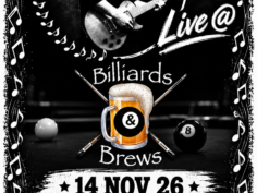 Darius Live at Billiards & Brews 14 Nov 26