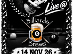 Darius Live at Billiards & Brews 14 Nov 26