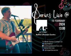Darius Live at Eat Street 10 Feb 2024