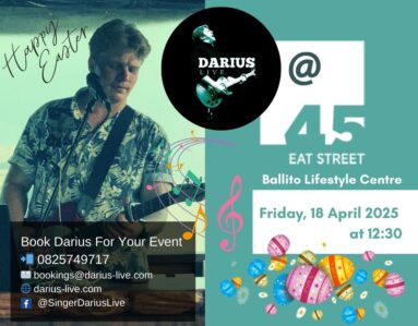 Darius Live at Eat Street 18 Apr 25