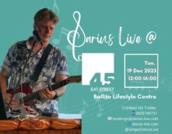 Darius Live at Eat Street 19 December 2023
