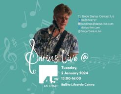Darius Live at Eat Street 2 January 2024