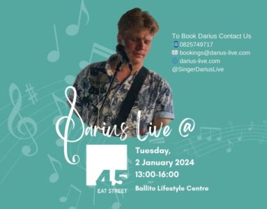 Darius Live at Eat Street 2 January 2024