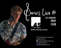 Darius Live at Eat Street 20 January 2024