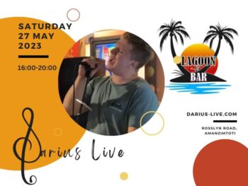 Darius Live at Lagoon Bar 27 May