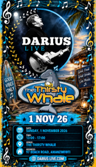 Darius Live at The Thirsty Whale 1 November 26