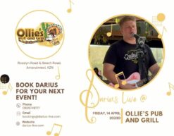 Darius Live@Ollies 14 Apr