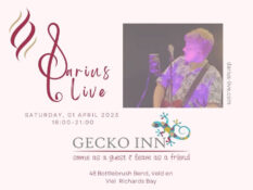 Darius Live at Gecko Inn, Richards Bay